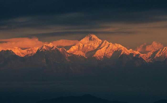 Kanchenjunga range