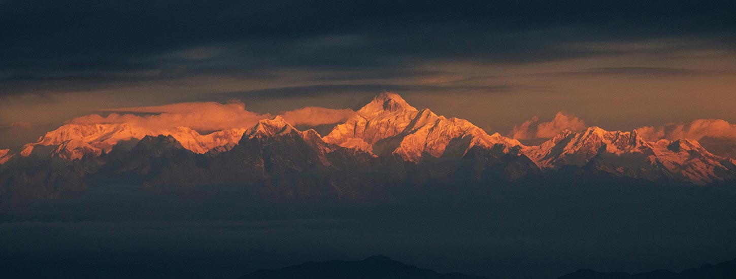 Kanchenjunga range